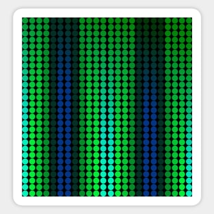 Dots green blue Sticker